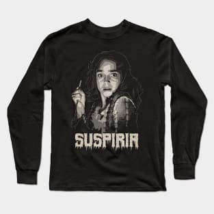 Vintage Retro suspiria Long Sleeve T-Shirt